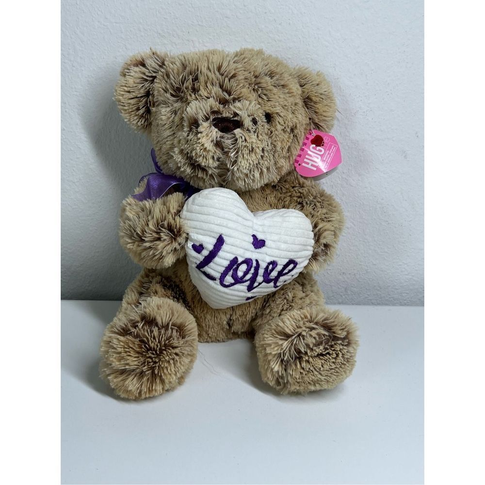 Brown Teddy Bear Plush Dan Dee Collector's Choice Stuffed Animal 13" With Pillow